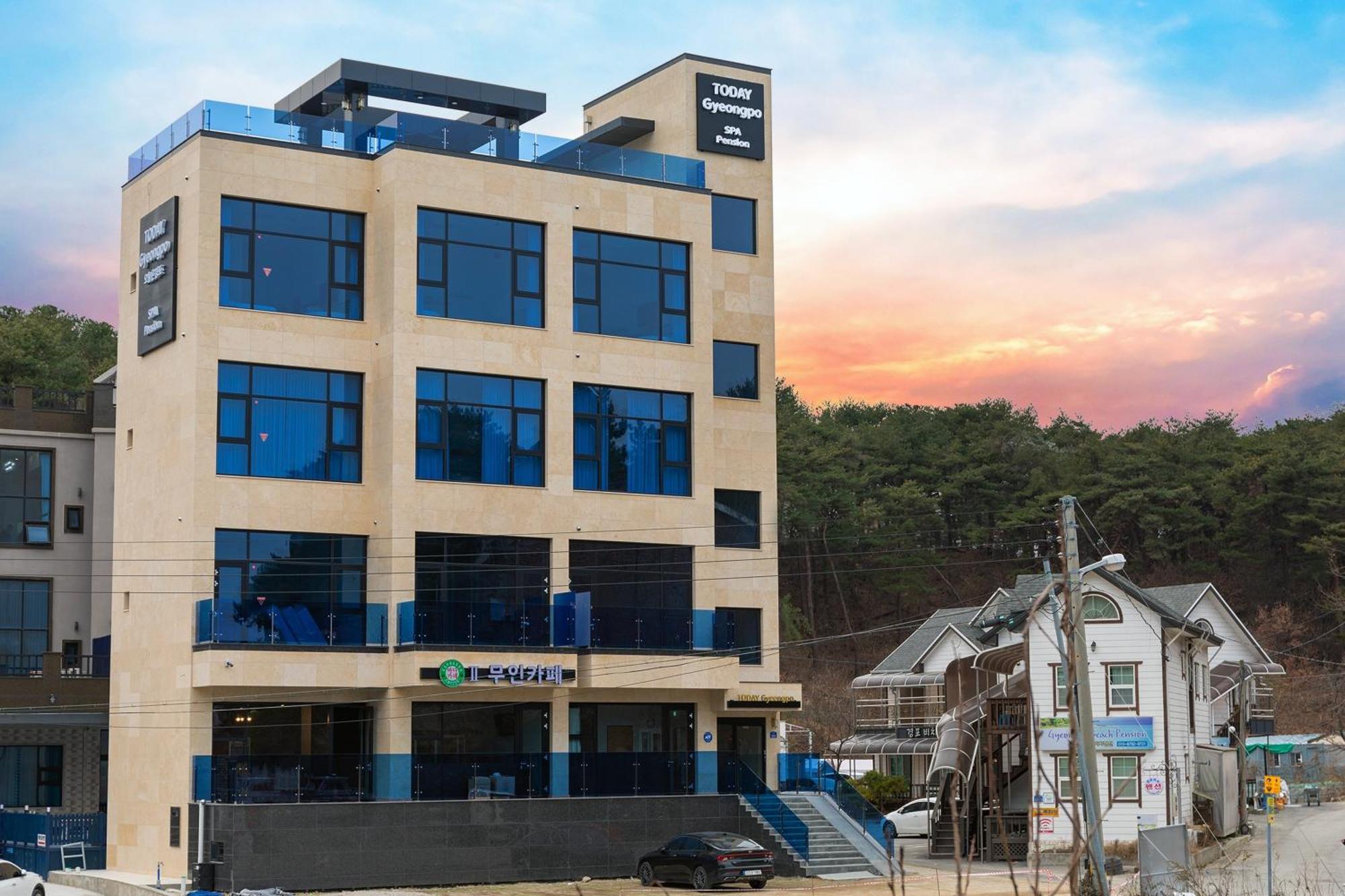 Today Gyeongpo Oceanview Pension Gangneung Zewnętrze zdjęcie